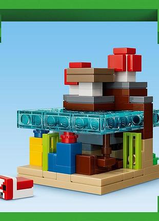 Конструктор lego minecraft мини-биомы 6