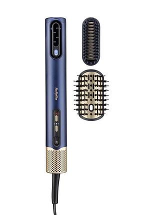Стайлер babyliss air wand, 1600вт, темп.режимов-3, подвійна іонізація, 2 насадки, синій