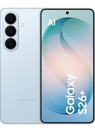 Смартфон samsung galaxy s26+ 5g (s947) 6.7' 12/256гб, 2sim, 4900ма*ч, голубой