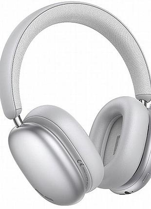 Накладные беспроводные наушники hoco w63 triunfo anc silver