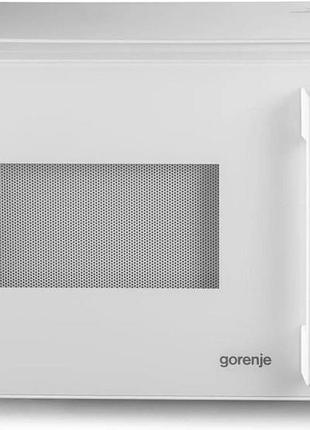 Мікрохвильова піч gorenje, 23л, електр. керув., 800вт, дисплей, 20 програм, інвертор, білий