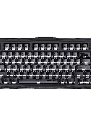 Клавиатура механическая gravastar mercury k1 80keys, gravastar x kailh cheery pink, en, bt / wl / usb, stealth black
