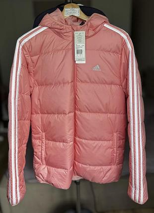 Нова жіноча куртка adidas на осінь/весну у рожевому кольорі, розмір 42/xl/50. замовляла з-за кордону,продаю бо не підійшла за розміром. можливий торг.