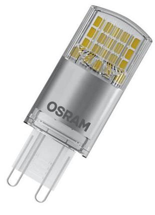 Лампа светодиодная osram ledpin40 3.8w/840 230v cl g9 fs1