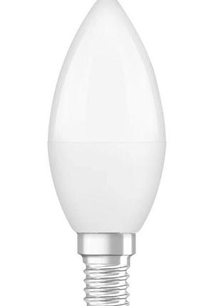 Лампа osram led e14 7вт 4000к 1055лм в75 value