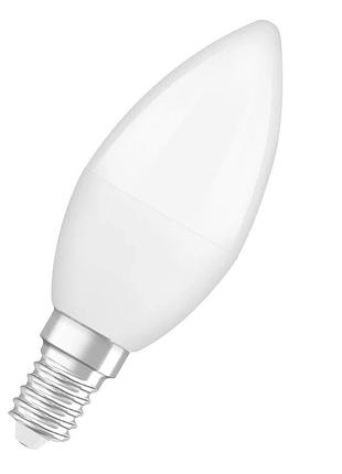 Лампа osram led e14 7вт 4000к 1055лм в75 value 2