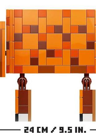 Конструктор lego minecraft лиса 3