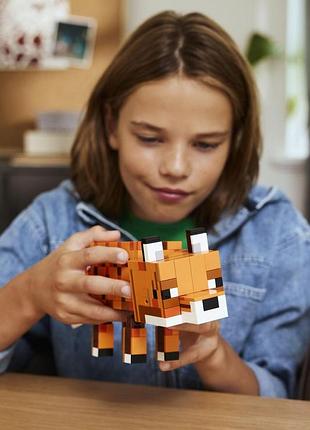 Конструктор lego minecraft лиса 6