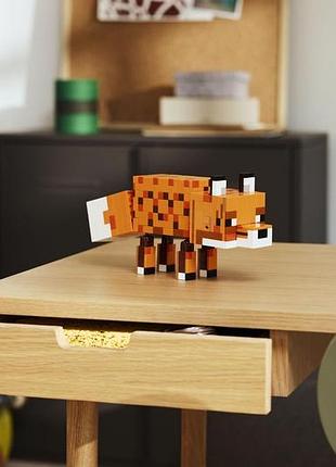 Конструктор lego minecraft лиса 7