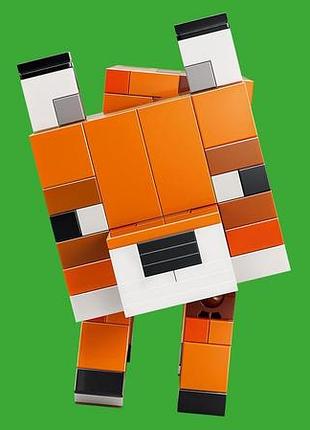 Конструктор lego minecraft лиса 9