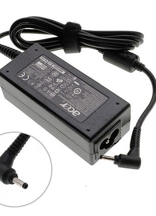 Блок питания для ноутбука acer 19v, 2.15a, 40w, 3.0*1.0мм, l-образный разъём, black, rectangular