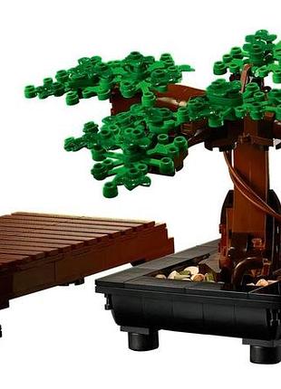 Конструктор lego creator expert дерево бонсай 7