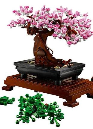 Конструктор lego creator expert дерево бонсай 9