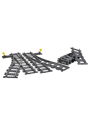 Конструктор lego city стрелочный перевод 2