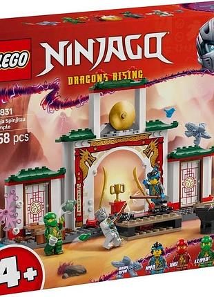 Конструктор lego ninjago храм ниндзя спин-джитса