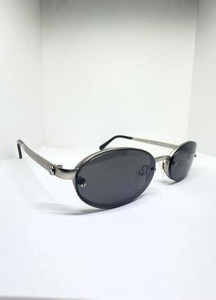Вінтажні овальні сонцезахисні окуляри calvin klein 90s - 2000s rare neo matrix