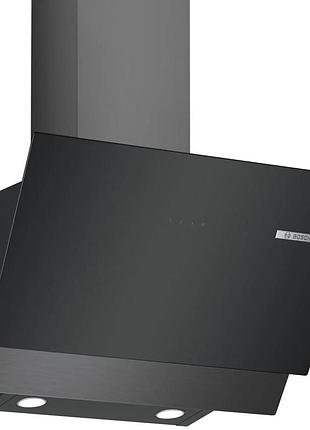 Вытяжка bosch наклонная, 60см, 616 м3г, черный