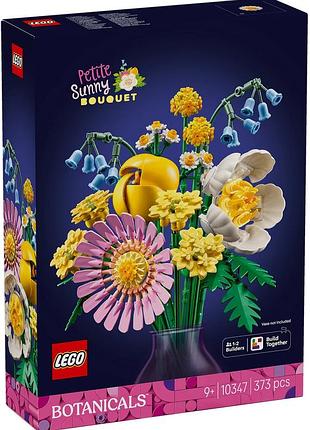 Конструктор lego botanicals миниатюрный солнечный букет