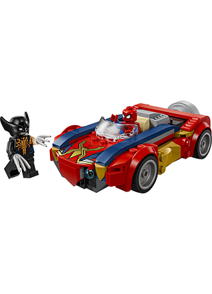 Конструктор lego super heroes автомобиль человека-паука vs. оттруйный росомаха