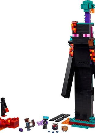 Конструктор lego minecraft башня эндермена 2