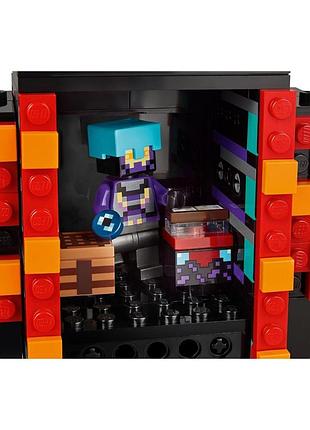 Конструктор lego minecraft башня эндермена 9
