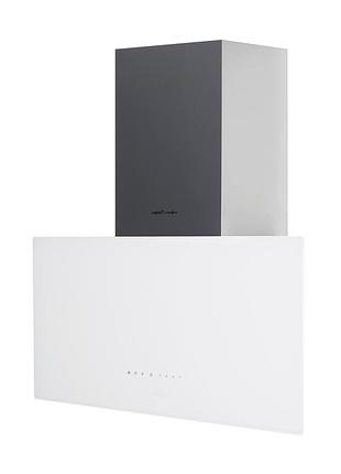 Вытяжка наклонная cata&can roca, 80см, 1400м.куб/ч, greco 80 wh, белый