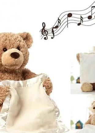 Интерактивная игрушка говорящий мишка пикабу peekaboo bear