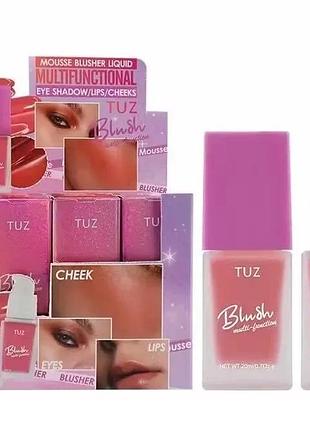 Кремовий мультитаскер tuz liquid blush brightens 2