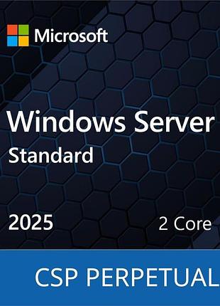 Программный продукт microsoft windows server 2025 standard - 2 core