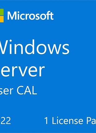 Примірник пз microsoft windows server 2022 cal 1 user англ, оем без носія