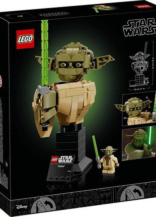 Конструктор lego star wars погруддя йоди