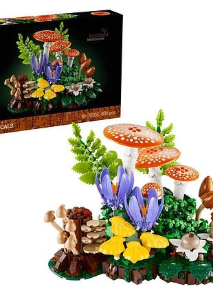 Конструктор lego botanicals лісові гриби 2