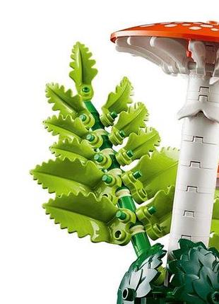 Конструктор lego botanicals лісові гриби 5