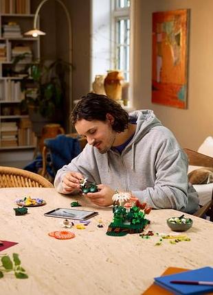 Конструктор lego botanicals лісові гриби 7