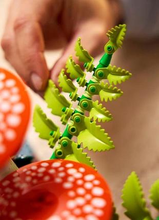 Конструктор lego botanicals лісові гриби 9