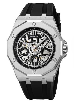 Класичний чоловічий годинник skmei m036psi silver steel