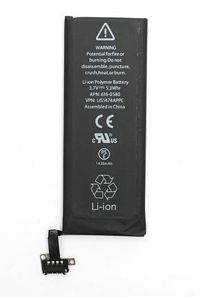 Акумулятор powerplant apple iphone 4s (616-0580) new 1430mah