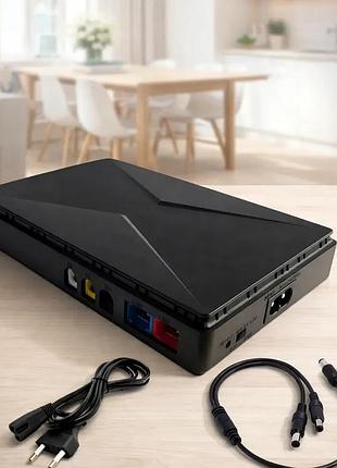 Міні-дбж andowl q-up900x1 – безперебійник 10000 mah для wi-fi роутера, модему, ip-камер та led-освітлення