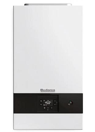 Котел газовий buderus logamax plus gb122i-24 kd h двоконтурний конденсаційний (з бездротовим підключенням plux) 24квт