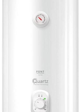 Накопительный вертикальный бойлер quartz font 150 л / накопительный водонагреватель кварц