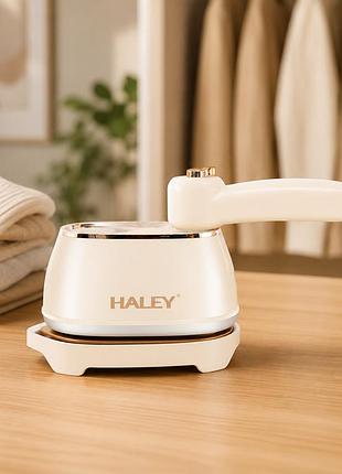 Портативна парова праска haley з поворотною ручкою 180° / переносний компактний відпарювач 1000 вт