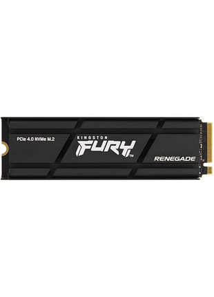 Накопичувач ssd kingston m.2 2tb pcie 4.0 fury renegade + радіатор
