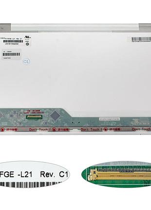 Матрица 17.3" n173fge-l21 (1600*900, 40pin, led, normal, глянец, разъем слева внизу) для ноутбука (renew)