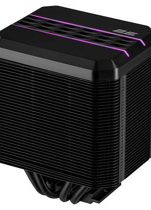 Процессорный кулер 2e gaming air cool acm90d4 argb, lga1700, 2011, 1366, 1200, 115x, ам5, am4, am3, 4pin pwm, tdp 180w