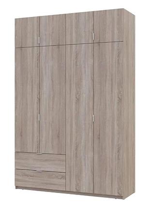 Шкаф для одежды doros лукас дуб сонома 160х50х240 ( )