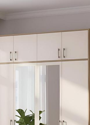 Антресоль висока doros ронді дуб артизан/кашемір дсп 160х52х65 ( )