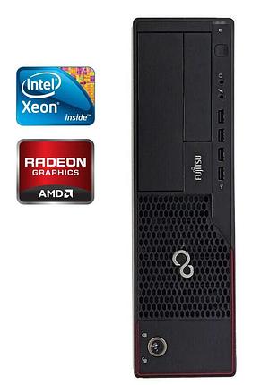 Пк б-клас fujitsu esprimo e710 e90+ sff / intel xeon e3-1220 v2 (4 ядра по 3.1 - 3.5 ghz) / 8 gb ddr3 / 250 gb hdd / amd radeon hd