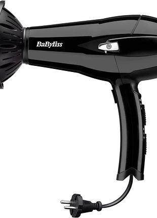 Фен babyliss, 2000вт, 3 режима, ионез-я, холл. обдув, смотка шнура, черный