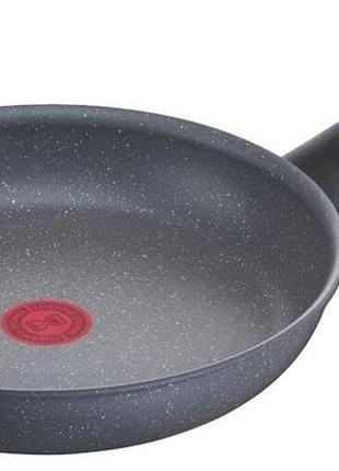 Сковорода tefal healthy chef, 26см, алюминий, бакелит, серый