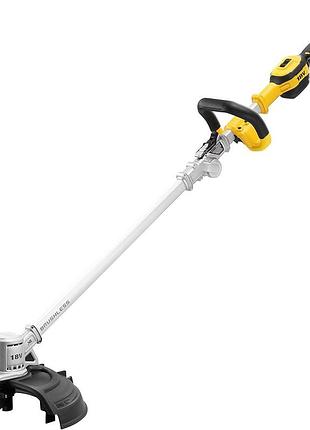 Триммер садовый аккумуляторный dewalt 18в 36см леска 3.6кг без акб и зу